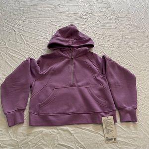 Lululemon Scuba Half Zip Wisteria Purple size XS/S